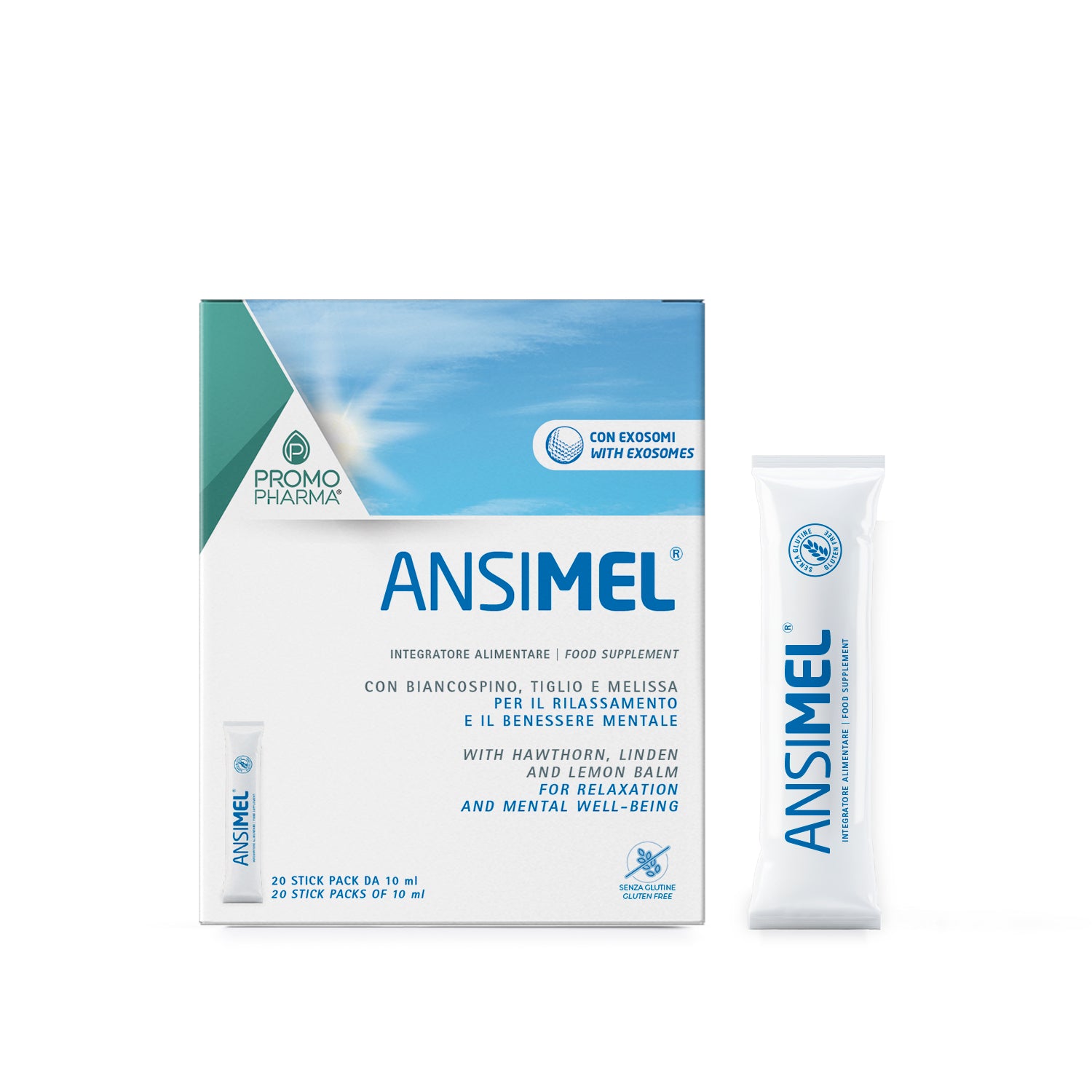 Ansimel® Stick с экзосомами (20x10 мл)